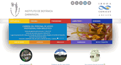 Desktop Screenshot of darwin.edu.ar